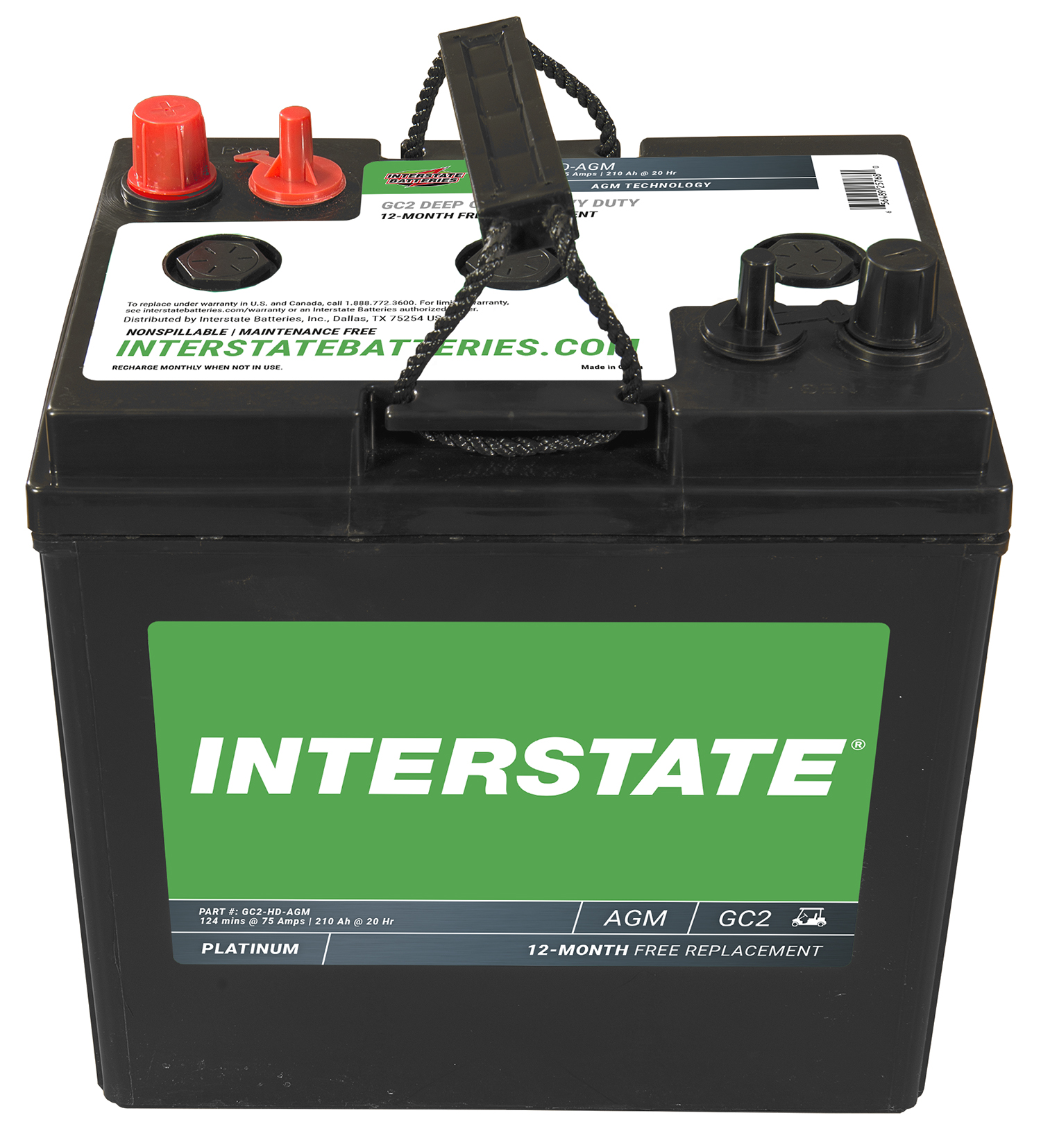 GC2-HD-AGM Battery | Interstate Batteries