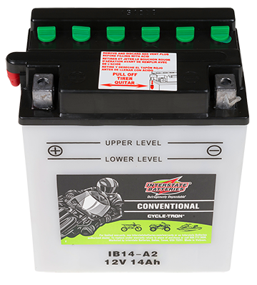 Interstate Batteries Powersport AGM Battery FAYTX14AH