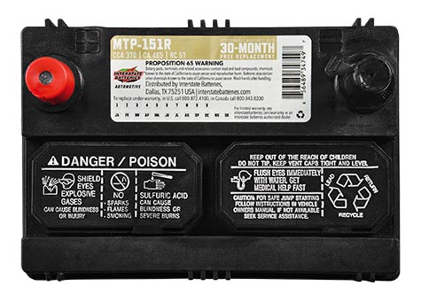 MTP-151R battery | Interstate Batteries