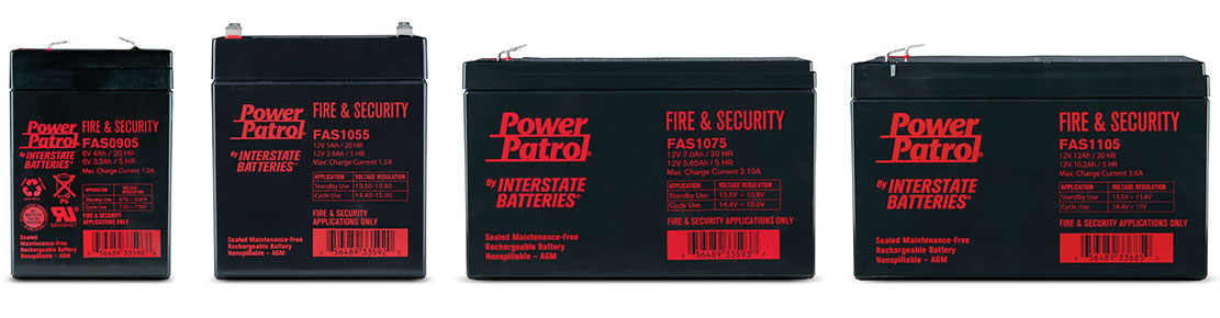 Power Patrol Fire Alarm and Security Systems batteries from Interstate Batteries