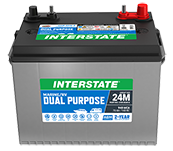 Marine dual purpose battery