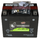 Absorbed glass-mat (AGM) powersports battery