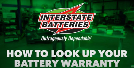 How to look up your battery warranty