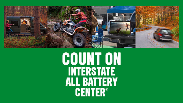 Count on Interstate Battery Center